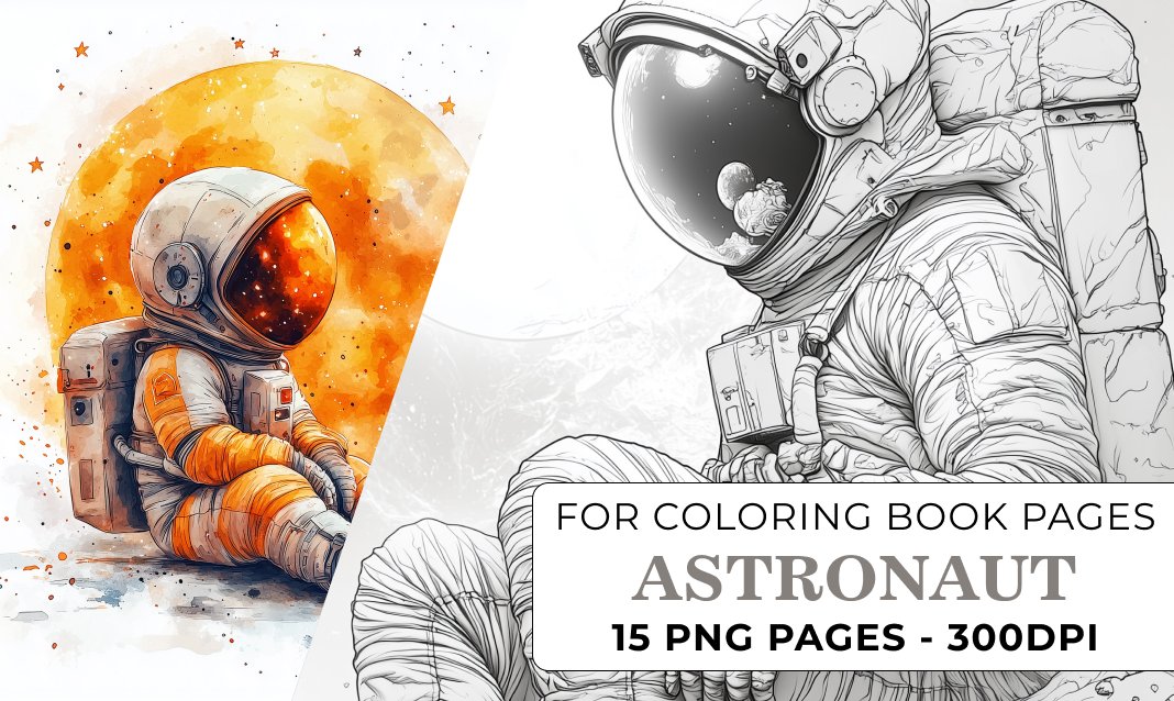 15 Coloring Book Pages PNG - Free Download, Perfect for Papercrafting & Creative Projects